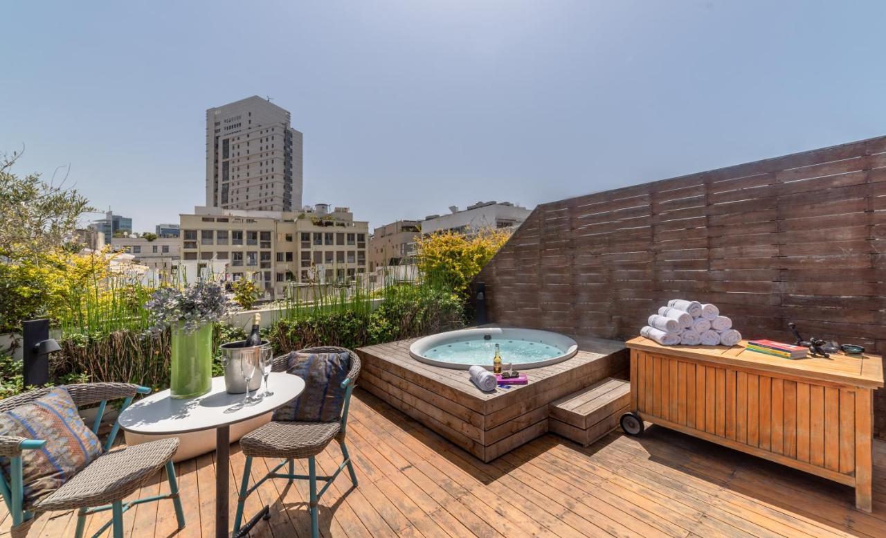 Shenkin Hotel Tel Aviv Bagian luar foto